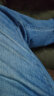 真维斯（JEANSWEST）牛仔裤男冬季加绒裤保暖弹力直筒加厚休闲男长裤子男蓝色加绒31 实拍图