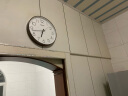 天王星挂钟客厅卧室石英钟现代简约创意钟表免打孔个性立体时钟挂表30cm 实拍图