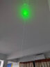 曼戈途远射激光笔大功率强光售楼灯逗猫教鞭户外镭射红外线手电筒指星笔 黑色-绿光+五花头【USB充电】 实拍图
