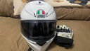 AGV K5S摩托車雙鏡片頭盔機(jī)車跑盔男女騎行全盔四季通用安全帽3C WHITE M（適合55-57頭圍） 曬單實(shí)拍圖