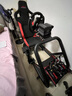 ART COCKPIT PRO賽車(chē)模擬器座椅游戲支架方向盤(pán)G29/G923/RS50圖馬思特T598T300TGT2速魔爪R9R5R3R16R21 GT7 加強版PRO架+AD02紅黑色座椅+排擋支架 曬單實(shí)拍圖
