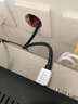 saikanghdmi線真4k高清線支持筆記本電腦投影儀連接線電腦線機(jī)頂盒電視視頻線鍍金接口加強合金頭耐用 4K  hdmi線 鋁合金黑色款 3M 曬單實拍圖