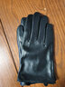 曼琪魅雅真皮手套男薄款女開(kāi)車(chē)騎行短款觸屏韓版簡(jiǎn)約時(shí)尚打孔透氣羊皮手套 男款黑色【薄款】 M適合男士偏小手掌佩戴 曬單實(shí)拍圖