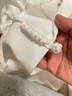 顏域新中式西服外套女2024新款夏季正裝氣質(zhì)職業(yè)裝七分袖白色西裝 白色 XXL/44 曬單實拍圖
