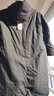 斯琴冬季女黑色純棉連帽單排扣寬松休閑長款厚款棉服外套 BADS02902 黑色 M 曬單實(shí)拍圖