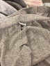 愛(ài)帝【商務(wù)UV領(lǐng)】愛(ài)帝秋衣秋褲男士保暖內衣商務(wù)UV領(lǐng)保暖套裝 黑色 XL 曬單實(shí)拍圖