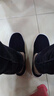 臺州西山布鞋牛筋底男款女春黑色老北京布鞋工作休閑開(kāi)車(chē)爸爸棉鞋 C5-黑色 43 曬單實(shí)拍圖