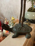 紀梵蒂 GEFIODEY黃銅龜鶴擺件長壽龜鶴仙鶴家居禮品送老人祝壽賀禮客廳擺設 龜鶴(仿古色) 曬單實拍圖