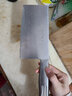 十八子作菜刀單刀廚房家用切片刀斬切刀廚房切菜切肉斬骨刀具全不銹鋼菜刀 陽(yáng)江十八子刀具 斬切刀 曬單實(shí)拍圖