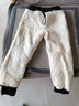 洛美華柔羊毛褲子男皮毛一體棉服騎車(chē)擋風(fēng)老年棉褲休閑皮褲女冬季加厚保暖 羊羔毛內膽 腰圍2尺7 曬單實(shí)拍圖