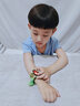 聆夢個性創(chuàng)意飛機表防水LED手表男女電子表學生果凍復古兒童夜光 迷彩綠 曬單實拍圖