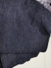 唐狮（TonLion）2024春夏新款牛仔长裤男港风潮牌宽松休闲直筒裤 碳黑/无绒款/B款 35 实拍图