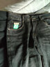 杰柏度2024春夏新款牛仔褲男直筒彈力小腳修身休閑褲青年百搭長(cháng)褲 【單件】WX-1977黑色 32碼 ( 140斤左右 )  曬單實(shí)拍圖