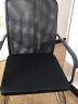 百魅（BAIMEI） 电脑椅办公椅久坐 椅子家用网布椅可升降会议椅书房舒适人体工学 黑网-加厚款 实拍图