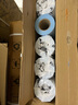 延中興業(yè)（INGYE）數(shù)碼藍(lán)圖紙建筑工程用紙A0/A1/A2/A3復(fù)印紙打印紙辦公用品設(shè)計(jì)制圖紙藍(lán)圖打印紙藍(lán)色 雙面藍(lán) 2寸芯 藍(lán)圖紙 A1  620mm*50米/卷 曬單實(shí)拍圖