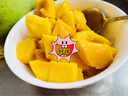 辛鮮美云南大青芒 新鮮當季熱帶水果 香甜大芒果青皮特大金煌甜心芒 10斤精選裝 曬單實(shí)拍圖