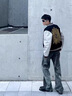 安初夏美式復(fù)古國(guó)潮牌光明之眼刺繡棒球服男生高街春秋季夾克外套男裝 黑色常規(guī) XL 曬單實(shí)拍圖