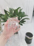 DUENDE 捷克（）進(jìn)口手工刻花水晶玻璃杯套裝高檔家用水杯套裝泡茶杯綠茶杯果汁杯辦公室耐熱喝水杯子 卡羅斯直身杯420ML 單個 曬單實拍圖