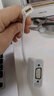 綠聯(lián) Mini DP轉VGA轉換器高清迷你雷電接口轉接頭 適用微軟蘋(píng)果Mac筆記本電腦接顯示器投影儀 白色 曬單實(shí)拍圖