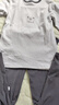 G.DUCKKIDS兒童保暖衣套裝男童春秋家居服內(nèi)衣居家睡衣女童寶寶中小童德絨 灰色小熊 150 cm(身高140-150拍) 曬單實拍圖