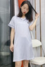 莫代爾 冰絲睡裙女夏季睡衣性感女士連衣裙夏天連體仿真絲2025年新款春  豆沙粉(睡裙) XL【115-130斤】 曬單實(shí)拍圖