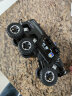 卡威（KIV）合金汽车模型警车玩具车越野车小汽车模型男孩儿童仿真车模 加大 6轮悍马越野警车黑色 实拍图