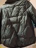 貴蘭姿輕薄羽絨服女短款白鴨絨學(xué)生保暖加厚立領(lǐng)外套女士派克面包服冬季 松石綠 M（90-105斤） 曬單實(shí)拍圖