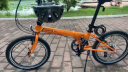 大行（DAHON） 顺丰发货40周年纪念版折叠自行车20寸8级变速单车P8经典款KBC083 橙色【速联X7+苹果胎】 实拍图