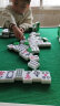 劲邦麻将牌家用手搓麻将牌大号手打麻将绿色含背袋骰子送桌布JB0023 实拍图