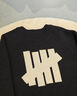 UNDEFEATED【五條杠美式毛衣】潮流男女同款LOGO校園風(fēng)毛衣新品 黑色 S 曬單實(shí)拍圖