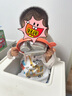 G.DUCKKIDS小黃鴨男童長(zhǎng)袖襯衣兒童嬰兒小童棉襯衫2025夏季外套寶寶韓版襯衫 挖機(jī)襯衫白 90 cm 曬單實(shí)拍圖