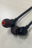 JBL T110 立体声入耳式耳机耳麦 运动耳机 电脑游戏耳机 手机有线耳机带麦可通话 经典黑 实拍图