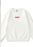 李寧（LI-NING） 衛(wèi)衣女秋冬季加絨運(yùn)動(dòng)衣服飾logo寬松圓領(lǐng)休閑女裝國潮港風(fēng)上衣 LiNing白-店長(zhǎng)推薦 S(平常M建議拍) 曬單實(shí)拍圖