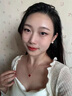 VLEO四葉草項鏈女純S925玫瑰金色時(shí)尚氣質(zhì)鎖骨鏈生日情人節禮物女 紅瑪瑙+賀卡+高檔禮盒 曬單實(shí)拍圖