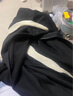 凡迪時(shí)尚開衫連帽衛(wèi)衣男秋冬季加絨外套男夾克男寬松大碼上衣青少年學(xué)院風(fēng) 冬季加絨款（黑色） 3XL(150-160斤左右） 曬單實(shí)拍圖