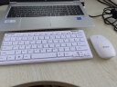 ifound方正外设 W6226无线键鼠套装 女生办公便携外接超薄笔记本小键盘 无线迷你小巧键鼠套装 白色 实拍图