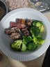 稻森北歐風(fēng)清新餐具陶瓷飯碗家用新款米飯碗個人專用高顏值碗碟盤RS 4.5 英寸 太白灰【2只】 曬單實拍圖