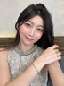 MITHAOL KUSC【女神節(jié)禮物】海洋之心手鏈女奢侈品牌飾品生日禮物送女友 海洋之心手鏈-白金色藍(lán)石 情人節(jié)紀(jì)念日生日禮物禮盒裝 曬單實(shí)拍圖