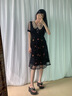薇洛萱女裝2025夏季新款連衣裙女鏤空繡花網(wǎng)紗拼接時(shí)尚中長裙子夏天8040 圖片色 L 建議98-115斤 曬單實(shí)拍圖