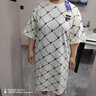 FILA斐樂官方女子針織連衣裙 夏季寬松舒適時尚簡約裙子商場同款 仿古白-IV XL (175) 92A 曬單實(shí)拍圖