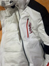 JINSHIBOY聯(lián)名宇航員外套男冬季連帽戶外滑雪服加厚保暖情侶羽絨服 白色 XL 曬單實(shí)拍圖