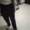 安踏运动长裤男夏季直筒针织跑步长裤子男常规版型平口休闲运动裤 实拍图