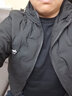 JEEP SPIRIT吉普羽絨服男外套男士短款新款商務(wù)休閑戶(hù)外外衣服短款加厚連帽抗 黑色 4XL（190斤-210斤） 曬單實(shí)拍圖