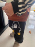 優(yōu)奇寶寶褲子春秋小嬰兒大屁屁褲女童休閑褲秋季男童長(zhǎng)褲秋裝兒童童裝 黑色 90cm 曬單實(shí)拍圖