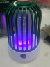 BRCZRO（德國）滅蚊燈電蚊拍驅蚊神器物理仿生誘蚊電蚊臥室客廳母嬰安全 【插電款】森林綠 曬單實(shí)拍圖