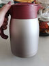 品家家品（PINKAH）304不銹鋼保溫瓶配泡茶器中國風(fēng)保溫茶壺泡茶葉水壺茶韻保溫暖壺 1000ML香檳色 曬單實(shí)拍圖
