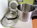 Momscook儲油壺304不銹鋼家用帶蓋防漏大容量過(guò)濾油渣套裝 550ml儲油壺+1.3L濾油壺 曬單實(shí)拍圖