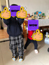 PawinPaw卡通小熊童裝春季男女童寬松純棉連帽衛(wèi)衣外套 藏青色/59 110 cm 曬單實(shí)拍圖