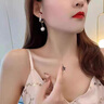 YaoYiZun珍珠耳環(huán)女送老婆禮物氣質(zhì)耳飾輕奢高級感耳釘生日禮物 珍珠耳環(huán)一款兩戴白色 曬單實拍圖