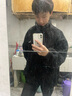 暢登羊羔絨外套男夾克男生冬季潮牌韓版寬松加絨加厚冬裝搖粒絨棉服男 黑色【Y69-黑衣】 XL 曬單實(shí)拍圖